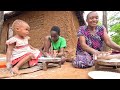 The Youngest Organic African Village Mothers Cooks The Most Organic African Food For Dinner