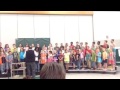 School Choir, singing