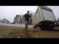 Moving A 16X10 FOOT SHED ALONE!!! what could go wrong?