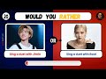 BTS or BLACKPINK 💜🩷🖤 | Would You Rather..? Army Or Blink | #bts #blackpink #wouldyourather