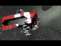 Space Engineers Alpha Gameplay: Ship Spearing