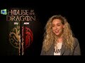 Matt Smith, Ewan Mitchell & Fabien Frankel Name Their Wigs | House Of The Dragon