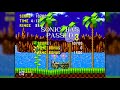 Sonic The Hedgehog - Green Hill Zone Act 3 - Sega Mega Drive / Genesis - 1080p, 60fps