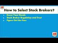 Choosing the Best Stock Broker: Tips and Tricks I UAE Stock brokers #UAEstockbroker