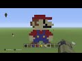 Minecraft Pixel Art Tutorial - 8 Bit Mario