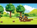 Bringing a Tractor to Demolish and Collect Construction Debris of the Old House🏡🚜🚜 | Monkey Farm