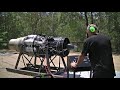 Rolls-Royce Avon Mk 1 jet engine run