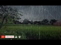 Heavy Rain sounds And Waterfall For Sleep | Study, Relax, Reduce Stress With Rain Sounds