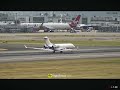 Private bombadier global 6000 lands at LHR (recorded on livecam)