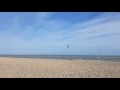 Worthing kite surfers