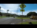 [4K] Downtown Hanalei, Kauai Hawaii | Virtual Walking Tour | Relaxing Travel Simulator