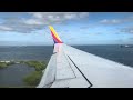 Southwest Airlines Flight 4355 on Boeing 737 MDW to TPA | Landing Rwy 01L