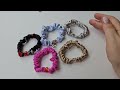 How to sew beautiful  scrunchies from fabric in 5 minutes / Idea for a gift or for sale