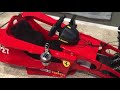 PS4 Ferrari F1 replica sim rig