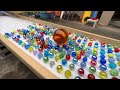 Marble Run ☆ HABA Slope & Handmade Wooden DIY & Marble & Wooden Ball Slider & Summary Video 2