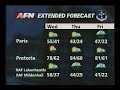 AFRTS AFN Extended Weather Forecast  1-5-1999     1169