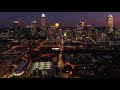 Charlotte, North Carolina Skyline at Night 4K Screensaver | Charlotte, NC Drone Footage 4K
