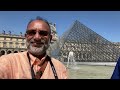 বিশ্বখ্যাত ল্যুভ মিউজিয়ামে কি আছে?  Louvre Museum, Paris, France. Europe Tour Vlog #5