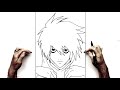 How to Draw L | Step By Step | Death Note