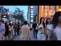Gangnam Street Walking Tour. Seoul City Korea 4k City Tour