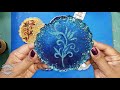 5 EASY Resin Coaster Designs using Stencils. Another Great Trick to Fix a Failed Resin Coaster Pour!