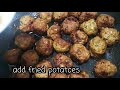 Lamb Meatball with Fried Potato Curry|Lamb kofta curry  with fried potatoes