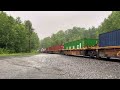 Chasing Canadian Pacific Across Northern Maine - CPKC 120 (CP 8604) Chase 7-2-2023