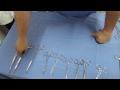Instrumentos de Hemostasia- Mesa Cirúrgica- 2 quadrante- Técn Cirúrgica- Univ de Mogi das Cruzes