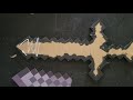 Netherite Sword | Cardboard DIY