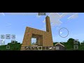 I played Minecraft PE (part 2) Minecraft pocket edition!