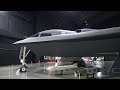 Detailed tour around a Northrop Grumman B-2 Spirit prototype