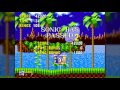 Sonic The Hedgehog - Green Hill Zone Act 2 - Sega Mega Drive / Genesis - 1080p, 60fps