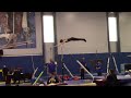 BWI Invitational - December 2022: Parker on High Bar (Gold Medal)