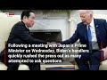 ‘Embarrassing’: Joe Biden sits dazed and confused while ignoring questions