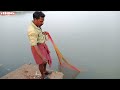 Beautiful Net Casting in Kerala, India