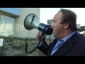 Alex Jones Bullhorning Dallas Fed 10/7/11