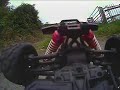 Gimbal stabilised FPV RC car driving