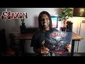 Saxon hell, fire and damnation vinyl record unboxing