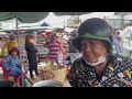 Cambodia Trip Fish Market in Cambodia People are buying fish