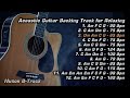 1 Hour Acoustic Guitar Backing Track with Cajon | C Major Compilation