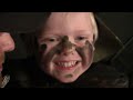 4 YEAR OLD KID GOES TURKEY HUNTING! | Covered up in turkeys!!!