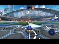 Rocket League - My first ceiling shot in a game!