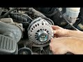 How to test & change an alternator in a GM 6.2-liter Vortec V8 2008-2013 Cadillac Escalade & more.