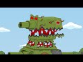 HISTORY OF MONSTERS PARASITES - Cartoons about tanks