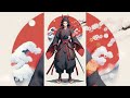 Samurai and ninja hunt in Japan, special music with a wonderful new tune