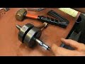 Yamaha AT 2 125 Enduro Crankshaft assembly and Truing