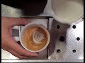 Soothing Latte Art | Inverted Swan