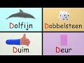 Alfabet leren Nederlands ABC - Compilatie video ABCD