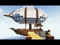 I built an airship! #minecraft#stoneworks