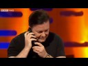 X  Factor Celebrity Spat! Ricky Gervais PRANKS Louis Walsh! | The Graham Norton Show - BBC